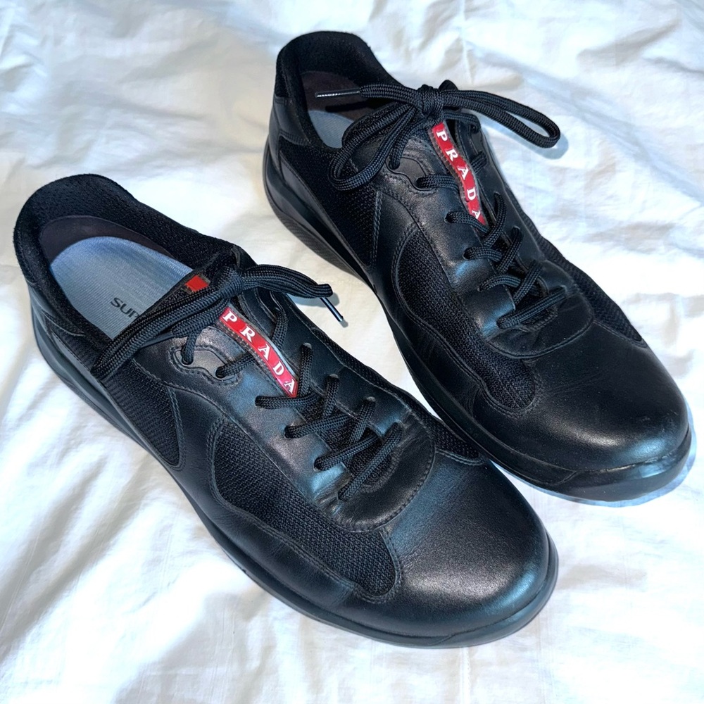 Prada Men's Black Sneakers